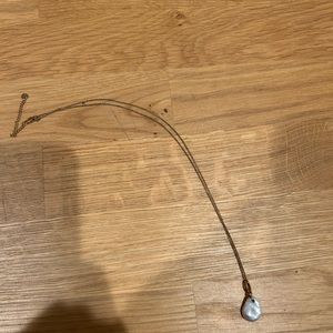 Mejuri pearl necklace